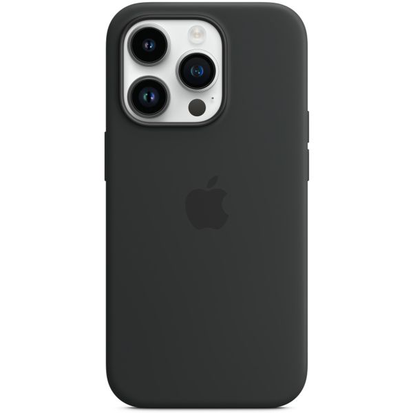 Apple Cover Posteriore in Silicone con MagSafe Apple iPhone 14 Pro - Midnight