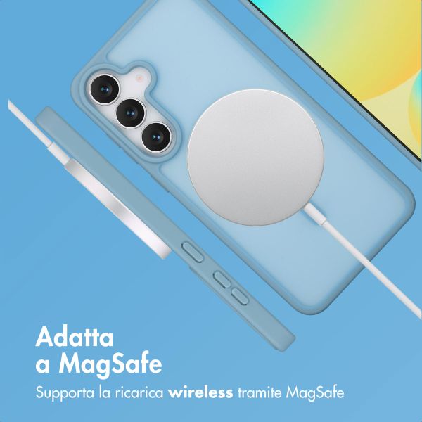 imoshion Cover posteriore Color Guard con MagSafe Samsung Galaxy S25 FE - Azzurro