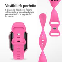 imoshion Cinturino in silicone⁺ Apple Watch | 38/40/41/42 mm - Taglia S/M - Barbie Pink