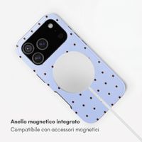 Selencia Cover posteriore Vivid con MagSafe Apple iPhone 17 Pro Max - Happy Dots Digital Sky
