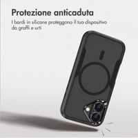 imoshion Cover posteriore con MagSafe Apple iPhone 16 - Nero