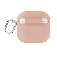 Holdit Custodia Solid Silicone Apple AirPods 4 - Bare Pink