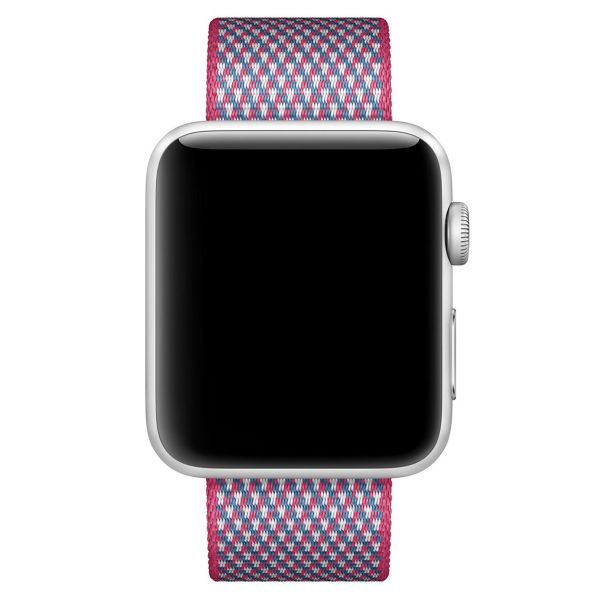 Apple Cinturino in nylon intrecciato Apple Watch | 38/40/41/42 mm - Berry
