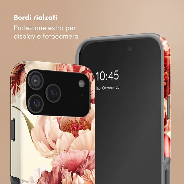 Selencia Cover posteriore Vivid con MagSafe Apple iPhone 18 Pro Max / 17 Pro Max - Vintage Peony
