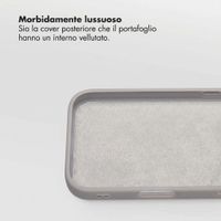 Accezz Cover a libro Edge rimovibile con MagSafe Apple iPhone 18 Pro / 17 Pro - Grigio