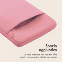 imoshion Custodia per laptop con tasca 13 pollici - Candy Pink
