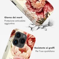 Selencia Cover posteriore Vivid con MagSafe Apple iPhone 15 Pro - Vintage Peony