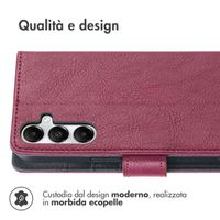 imoshion Cover a libro di Lusso Samsung Galaxy A56 - Bordeaux