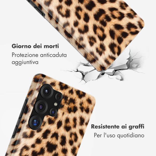 Selencia Cover posteriore Vivid con MagSafe Samsung Galaxy S25 Ultra - Wild Leo
