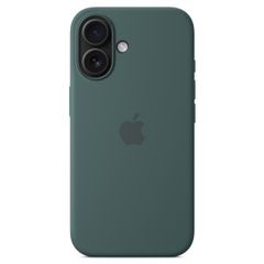 Apple Cover Posteriore in Silicone con MagSafe Apple iPhone 16 - Lake Green