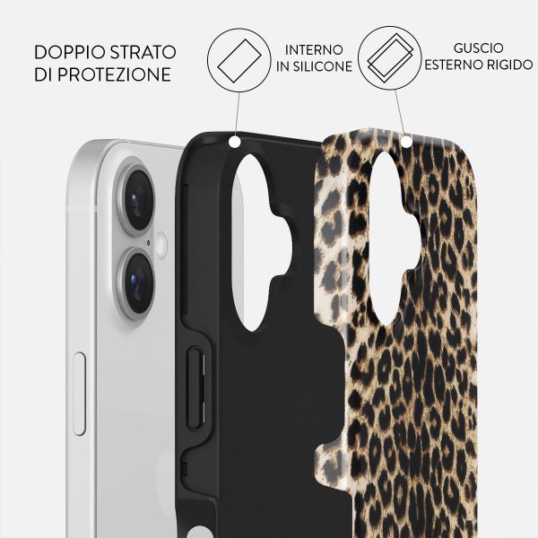 Burga Cover Posteriore Resistente con MagSafe Apple iPhone 16 - Player