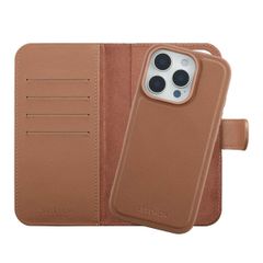 Selencia Libreria rimovibile Olyn con MagSafe Apple iPhone 16 Pro - Marrone