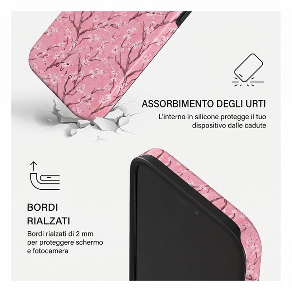 Burga Cover Posteriore Resistente con MagSafe Apple iPhone 18 Pro Max - Sakura