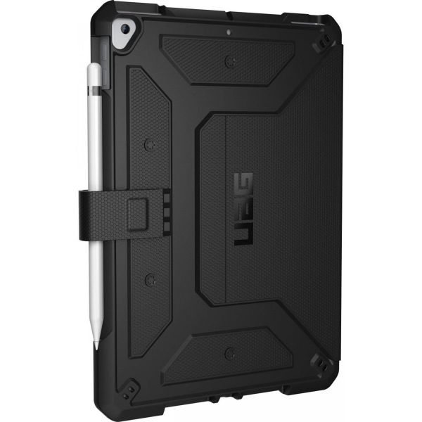 UAG Cover a libro Metropolis Apple iPad 9 (2021) 10.2 pollici / iPad 8 (2020) 10.2 pollici / iPad 7 (2019) 10.2 pollici - Nero