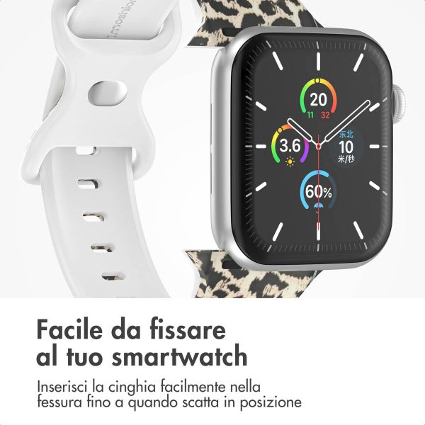 imoshion Cinturino in silicone⁺ Apple Watch | 38/40/41/42 mm - Leopard