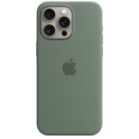 Apple Cover Posteriore in Silicone con MagSafe Apple iPhone 15 Pro Max - Cypress