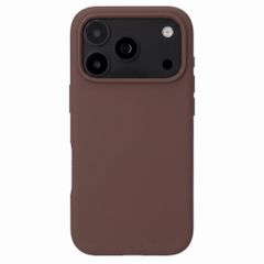 Accezz Cover in silicone liquido con MagSafe Apple iPhone 18 Pro Max / 17 Pro Max - New Tea Brown
