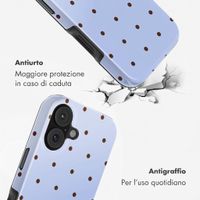 Selencia Cover Posteriore Vivid Apple iPhone 17 - Happy Dots Digital Sky