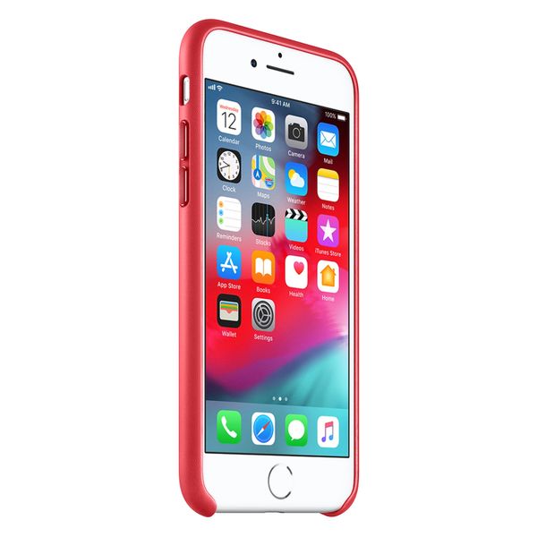 Apple Cover in Pelle iPhone SE (2022 / 2020) / 8 / 7 - Red