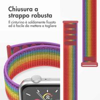 imoshion Cinturino in nylon Apple Watch | 44/45/46/49 mm - Rainbow