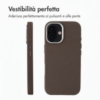 Accezz Cover Mesh con MagSafe Apple iPhone 17 - Marrone