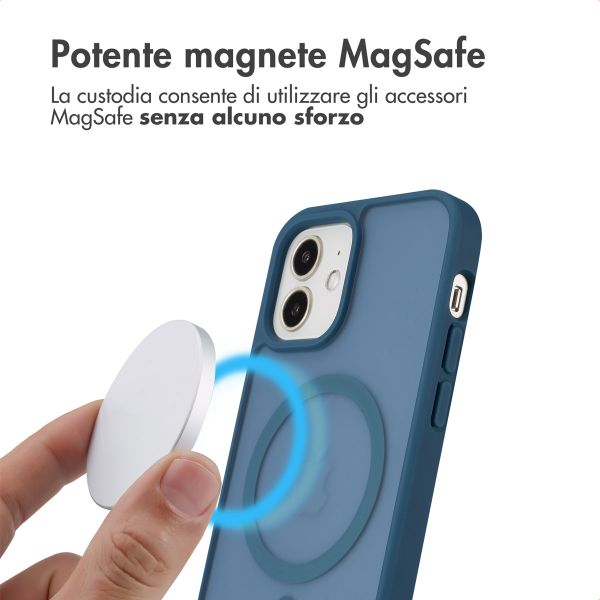imoshion Cover posteriore Color Guard con MagSafe Apple iPhone 12 (Pro) - Blu scuro
