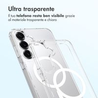 Accezz Cover posteriore Xtreme Impact con MagSafe Samsung Galaxy S25 Plus - Trasparente