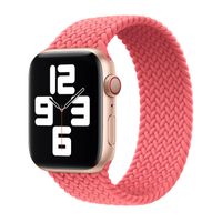 Apple Cinturino Solo intrecciato Apple Watch | 38/40/41/42 mm - Taglia 5 - Pink Punch