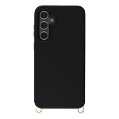 Selencia Cover posteriore Rivièra con MagSafe con ganci rimovibili Samsung Galaxy S23 FE - Velvet Black