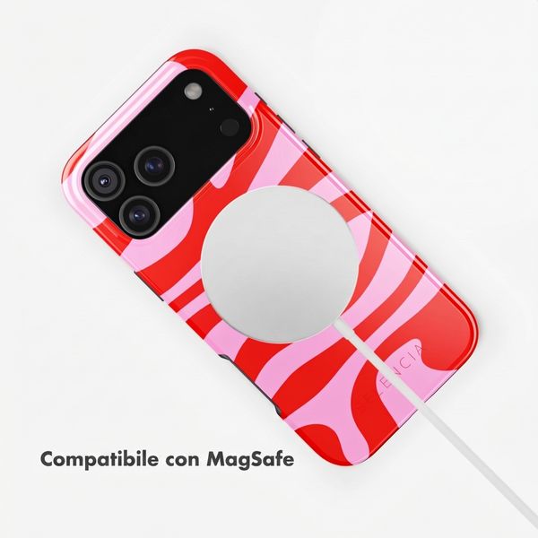 Selencia Cover posteriore Vivid con MagSafe Apple iPhone 18 Pro Max / 17 Pro Max - Dream Swirl Pink
