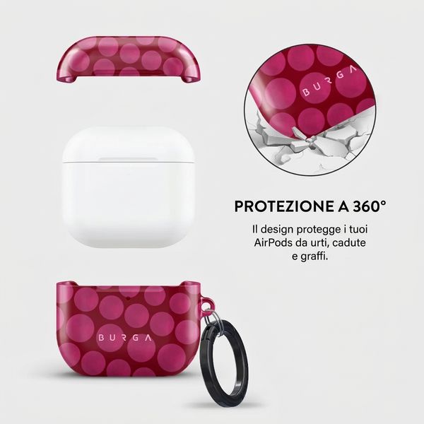 Burga Custodia rigida Apple AirPods 4 - Reset Button