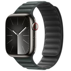 Apple Cinturino Magnetic Link in FineWoven Apple Watch | 38/40/41/42 mm - Taglia S/M - Evergreen
