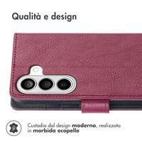 imoshion Cover a libro di Lusso Samsung Galaxy S26 Plus - Bordeaux