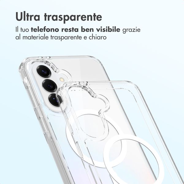 Accezz Cover posteriore Xtreme Impact con MagSafe Samsung Galaxy A37 (5G) - Trasparente