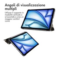 imoshion Cover Trifold Design Apple iPad Air 13 pollici (2026) M4 / (2025) M3 / (2024) M2 - Leopard