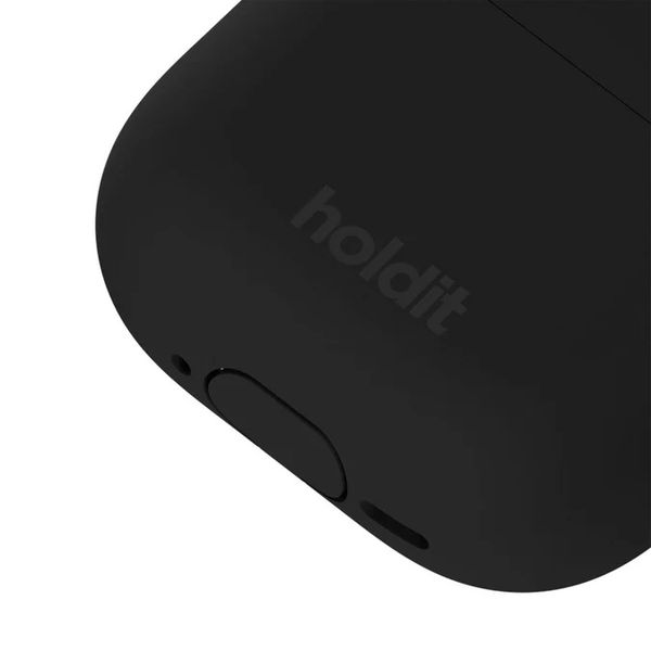 Holdit Custodia Solid Silicone Apple AirPods 4 - Nero