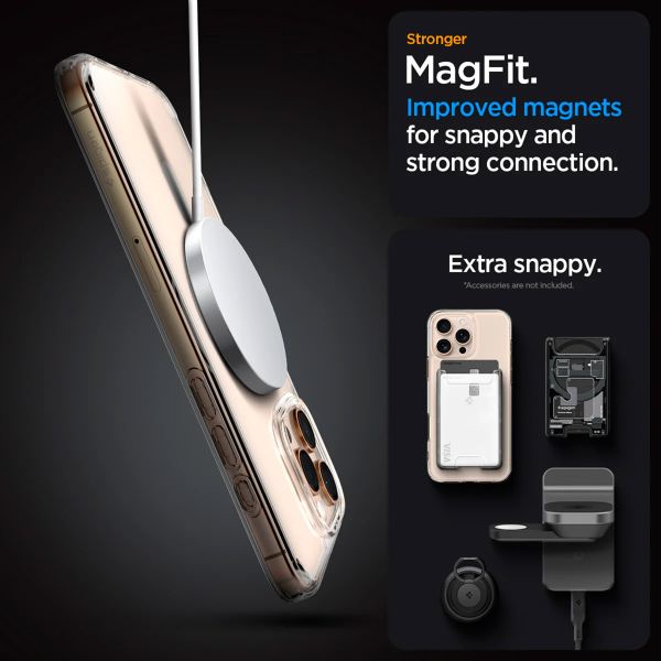 Spigen Cover Posteriore Ultra Ibrida con MagSafe Apple iPhone 16 Pro - White