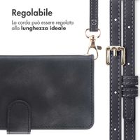 imoshion Cover a libro con Cordino Samsung Galaxy A56 - Nero