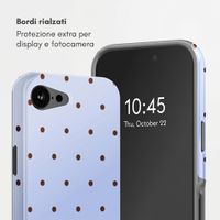 Selencia Cover posteriore Vivid con MagSafe Apple iPhone 17e / 16e - Happy Dots Digital Sky