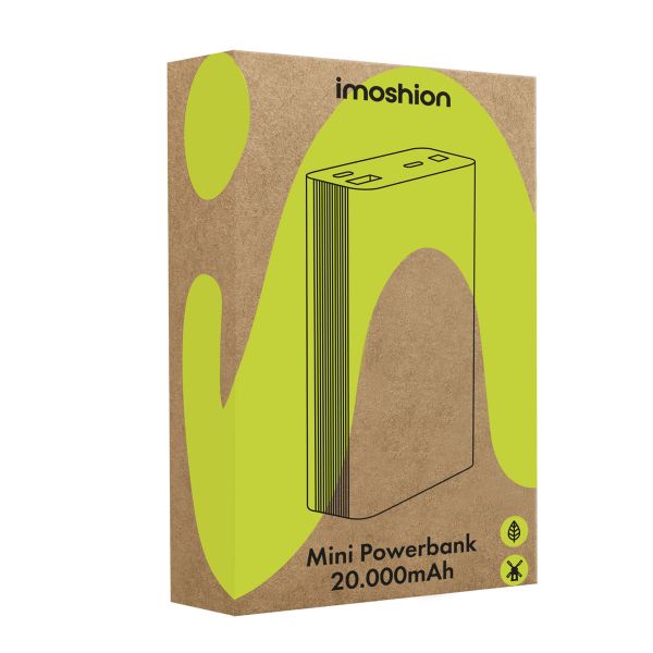 imoshion Powerbank in alluminio Ultra Series 20.000 mAh - Ricarica rapida fino a 33 watt - Tropical Violet