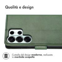 imoshion Cover a libro di Lusso Samsung Galaxy S26 Ultra - Verde