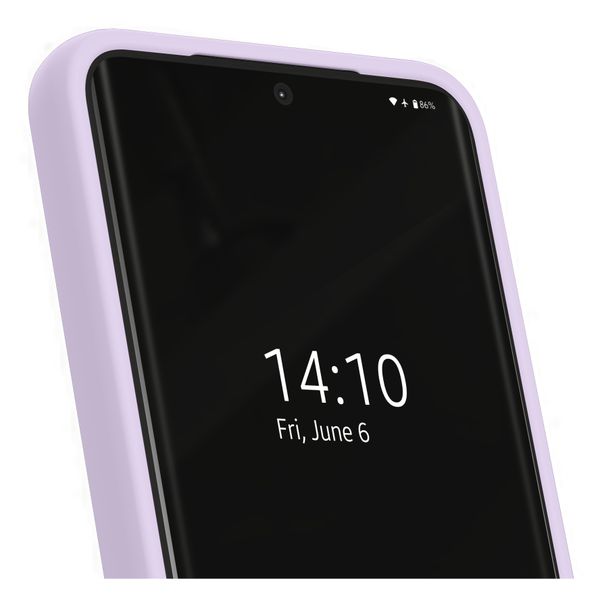iDeal of Sweden Cover in silicone con MagSafe Samsung Galaxy S26 - Lavender Milk
