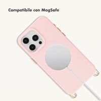 Selencia Cover posteriore Rivièra con MagSafe con ganci rimovibili Apple iPhone 15 Pro Max - Sorbet Pink