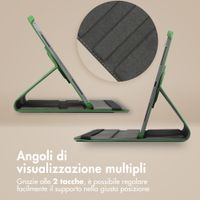 imoshion Cover Girevole a 360° Samsung Galaxy Tab A11 Plus - Verde