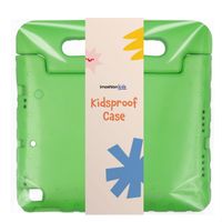 imoshion Cover Antishoc Speciale Bambini con Manico iPad 10.2 (2019 / 2020 / 2021) - Verde