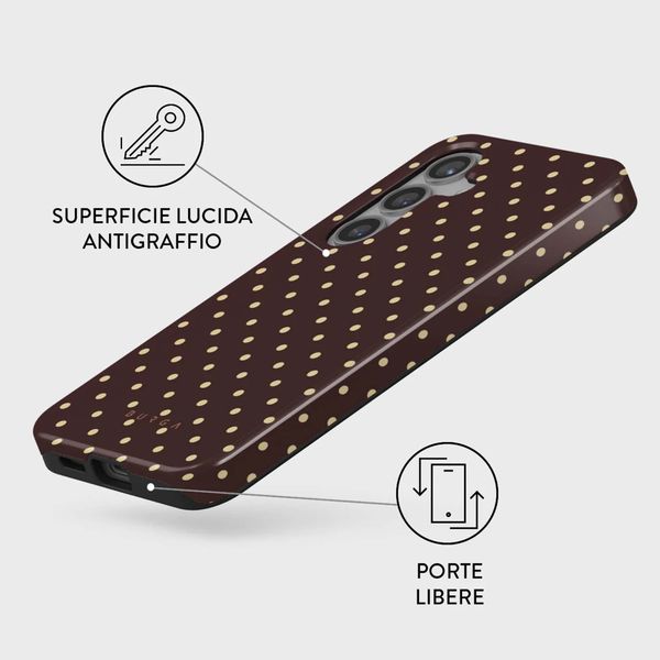 Burga Cover Posteriore Resistente con MagSafe Samsung Galaxy S24 - Sorry Busy