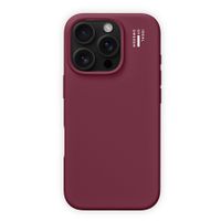 iDeal of Sweden Cover in silicone con MagSafe Apple iPhone 16 Pro - Fine Wine