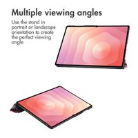 imoshion Cover Trifold Design Samsung Galaxy Tab S11 Ultra - Bloom Love Blush