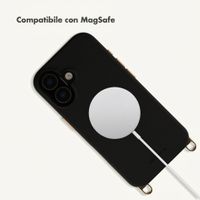 Selencia Cover posteriore Rivièra con MagSafe con ganci rimovibili Apple iPhone 17 - Velvet Black