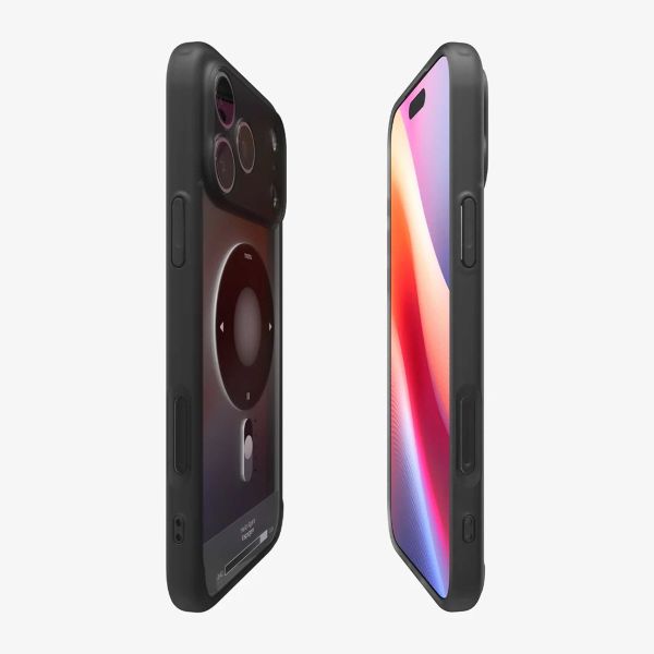 Spigen Cover Posteriore Ultra Ibrida con MagSafe Apple iPhone 17 Pro Max - Classic Black